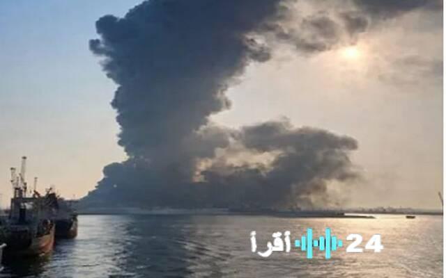 استهداف خزانات وقود صلالة بواسطة طائرات مسيرة وتدخل الأجهزة الأمنية في عُمان