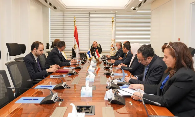 «تعزيز التعاون الاقتصادي» وزير الاستثمار يلتقي سفيرة فنلندا في القاهرة