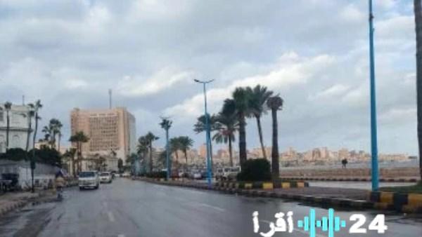 رياح قوية وأمطار غزيرة تسيطر على حالة الطقس اليوم السبت 14 مارس 2026