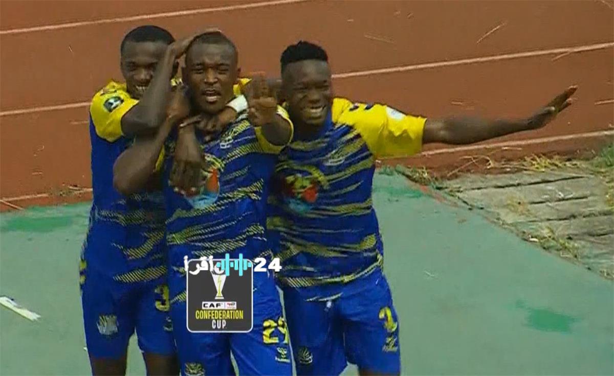 أتيبو يحقق هدفه الأول في مواجهة الزمالك بفيديو مثير