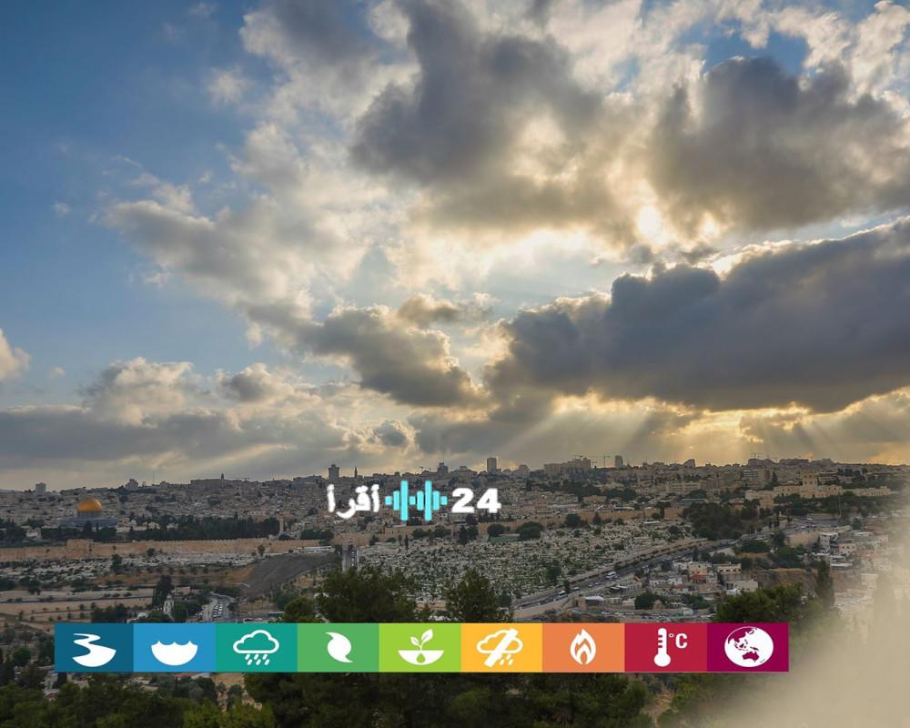 ارتفاع ملحوظ في درجات الحرارة يسيطر على حالة الطقس