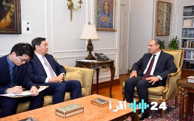 وزير الخارجية المصري يلتقي المبعوث الصيني لبحث سبل تعزيز التعاون الاستراتيجي