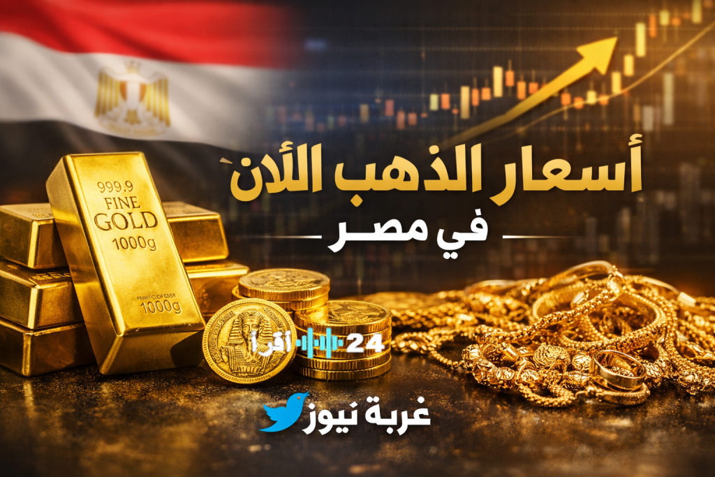 «سعر الذهب في مصر اليوم: عيار 21 يسجل رقماً قياسياً غير متوقع»
