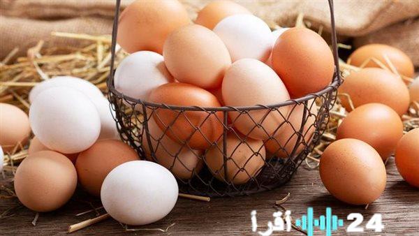 انخفاض أسعار البيض بمعدل 20 جنيهاً للأنواع المحلية والأرضية وبطاريات