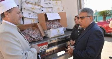 محافظ الدقهلية يتسلم 5 أطنان من لحوم صكوك الإطعام لتوزيعها على الأسر الأكثر احتياجًا