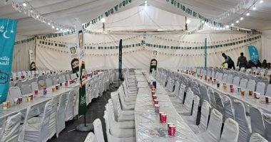 خيمة بنك الطعام المصري تقدم ألف وجبة يوميًا للصائمين في أسوان