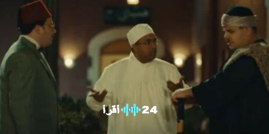مسلسل النص الثاني الحلقة 12 صفوت يقع ضحية لمغامرات إسماعيل وزقزوق الكوميدية
