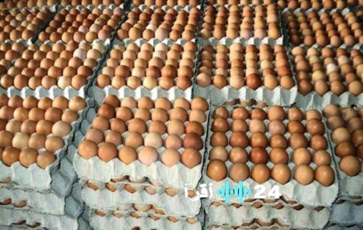 «ارتفاع ملحوظ في أسعار البيض الأحمر اليوم الثلاثاء 17 مارس 2026 مع استقرار أسعار الأبيض والبلدي»