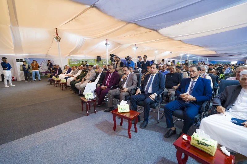 <p><strong>تدشين مدينة أبين الاقتصادية أضخم مشروع استثماري يشهده اليمن</strong></p>