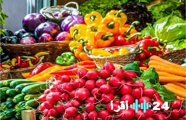 أسعار الخضروات والفواكه في السوق المركزي اليوم