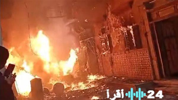 السيطرة على حريق في مزرعة دواجن بمنطقة الفيوم