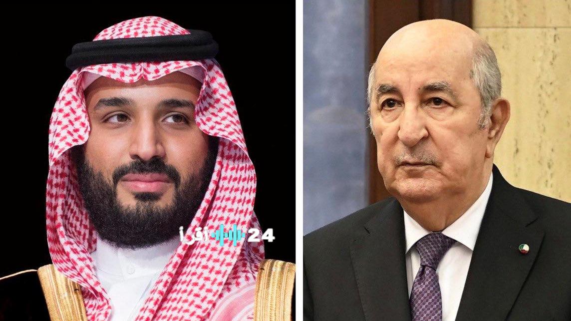 الرئيس الجزائري يعبر عن تضامنه مع المملكة العربية السعودية