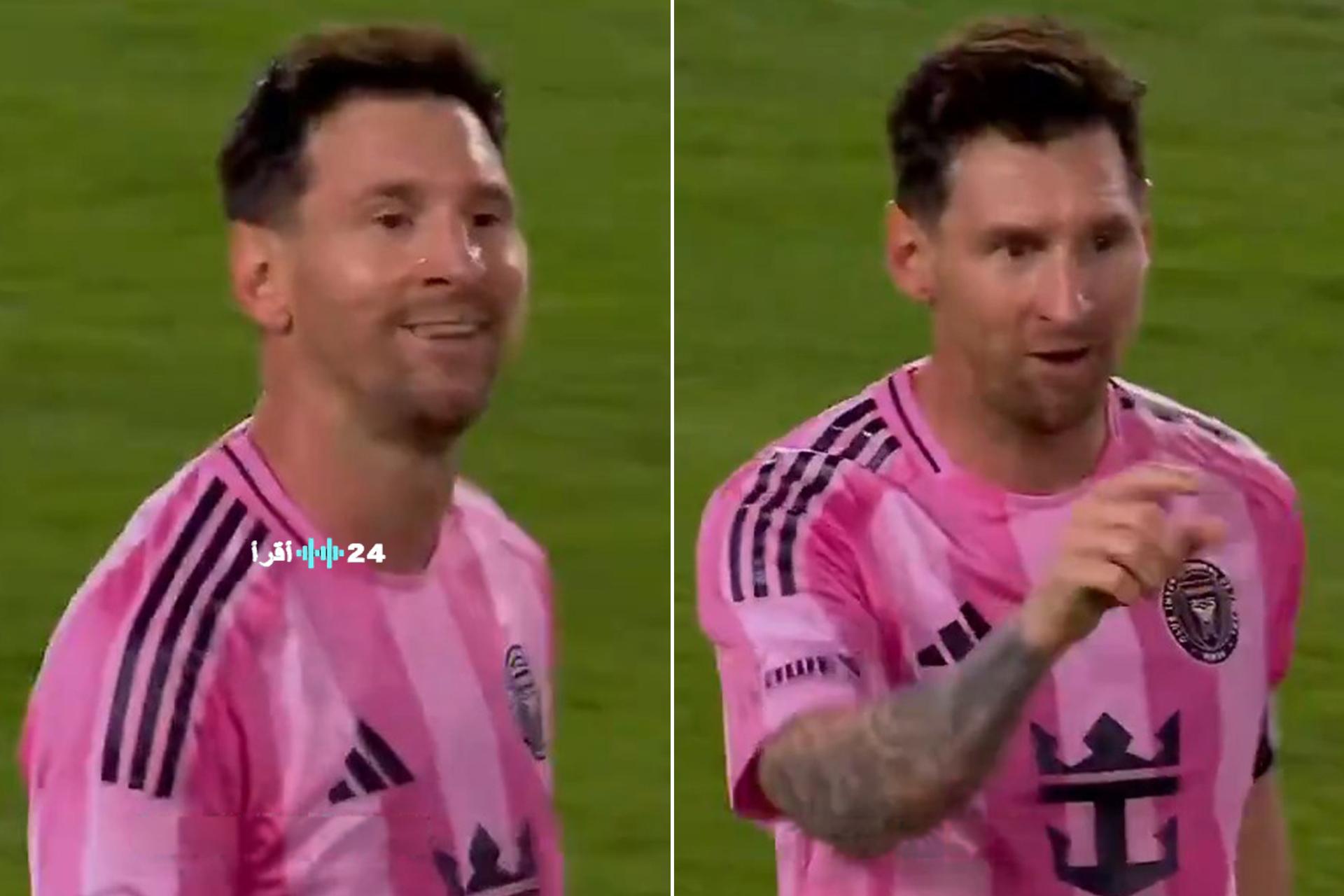 ميسي يثير الجدل بتصرف مفاجئ عقب تسجيله هدفًا في المباراة