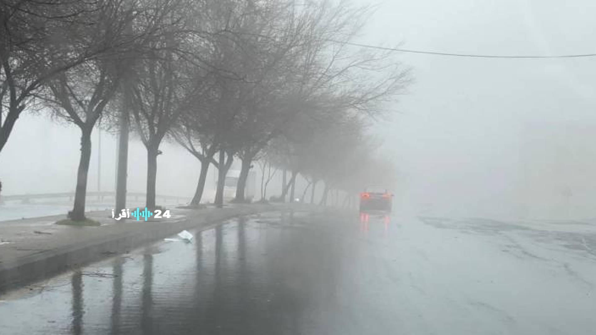 رفع تصنيف المنخفض الجوي الجديد في الأردن إلى الدرجة الثالثة وفقًا لطقس العرب