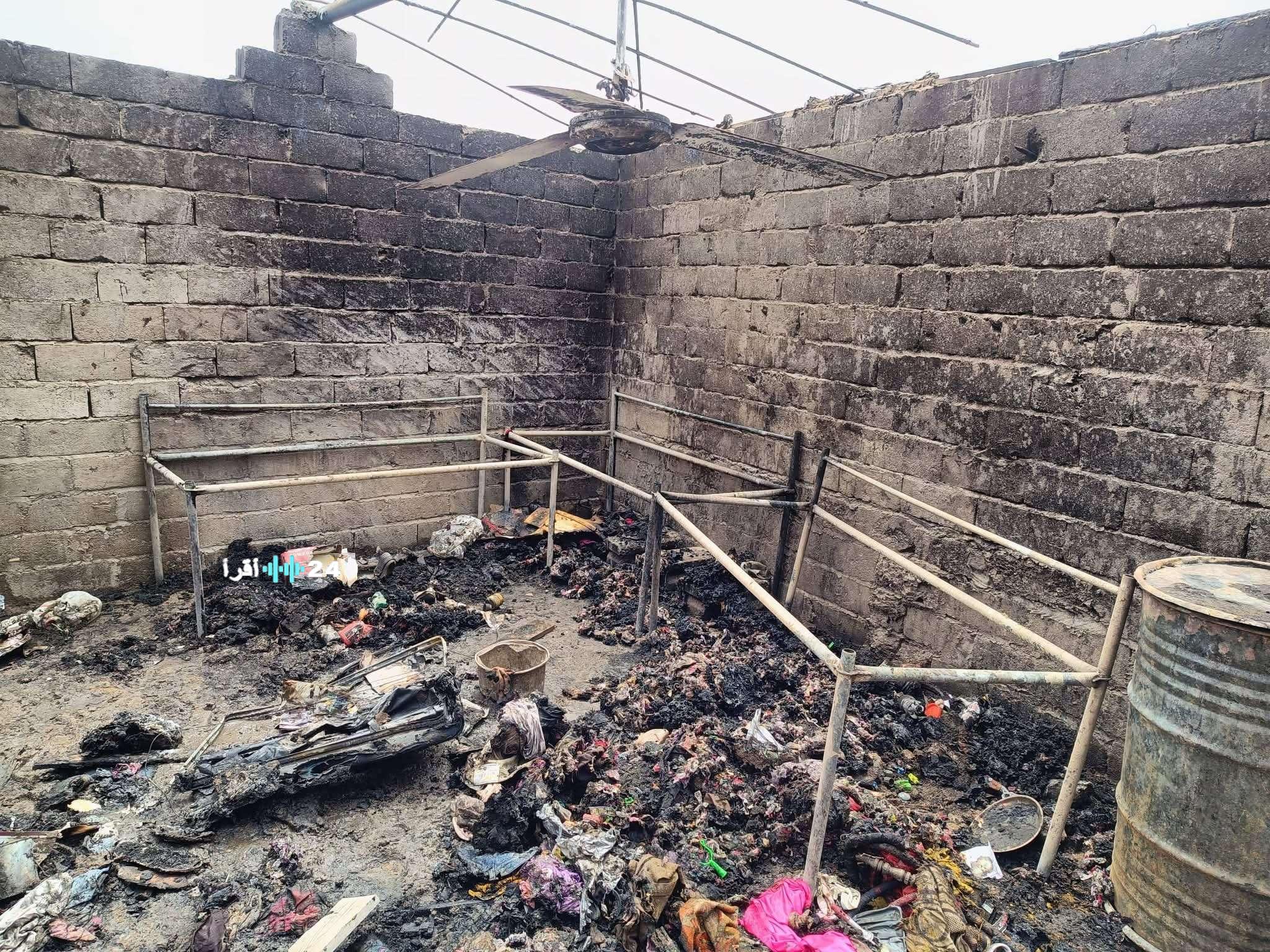 «تساؤلات حول تداعيات حريق يلتهم منزل نازح في الخوخة خلال أول أيام العيد»