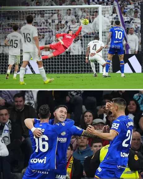 خيتافي يصدم ريال مدريد في البرنابيو ويكسر عقدة السنوات الطويلة