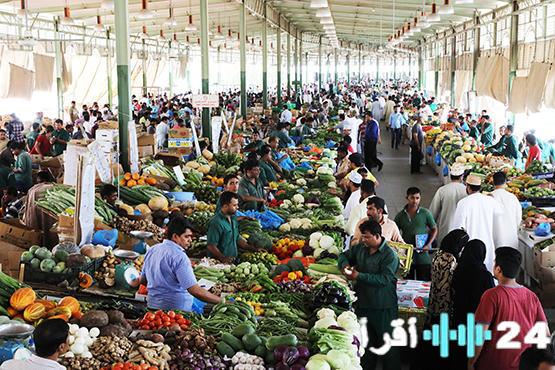 أسعار الخضروات والفواكه في السوق المركزي تشهد استقرارًا نسبيًا مع تباين في الأصناف