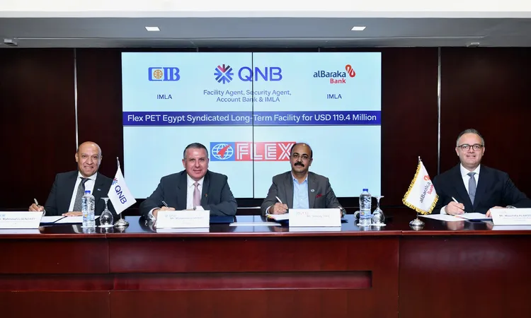 «شراكة استراتيجية جديدة» بنك QNB مصر يتعاون مع البنك التجاري الدولي وبنك البركة لتمويل شركة فليكس بي آي تي للصناعة