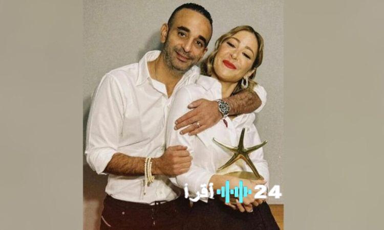 نجاح أصحاب الأرض أحمد الجنايني يُعرب عن فخره بزوجته منة شلبي