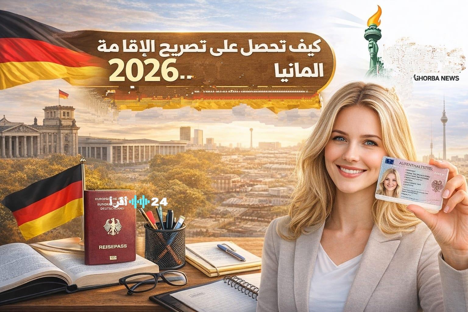 «اكتشف كيف تحصل على تصريح الإقامة في ألمانيا 2026» دليلك الشامل لشروط وخطوات التقديم للعمل والدراسة
