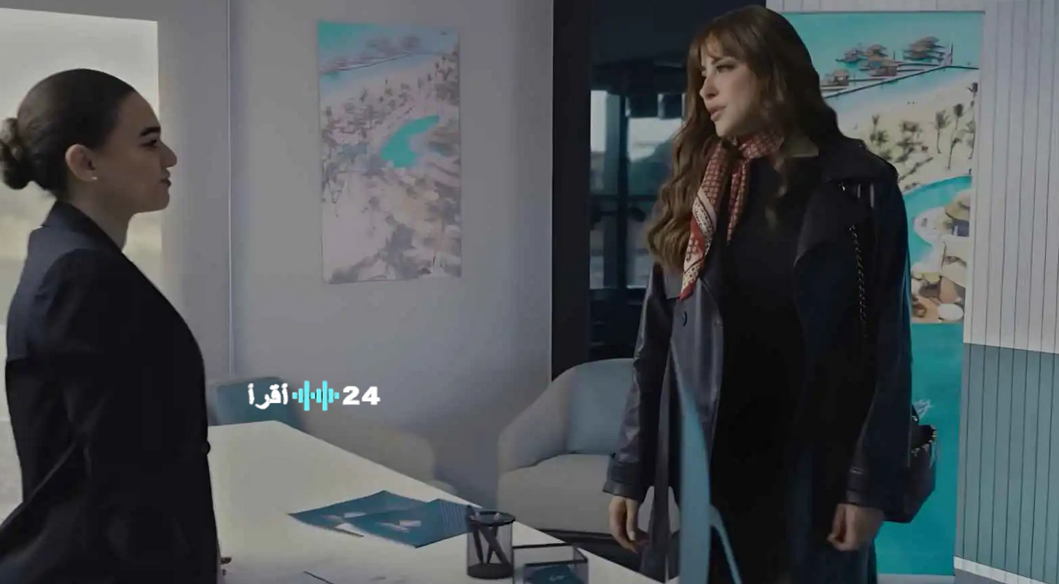 مسلسل فن الحرب الحلقة 25.. شاهد الان صراع ياسمين وزياد يصل إلى ذروته والقنوات الناقلة