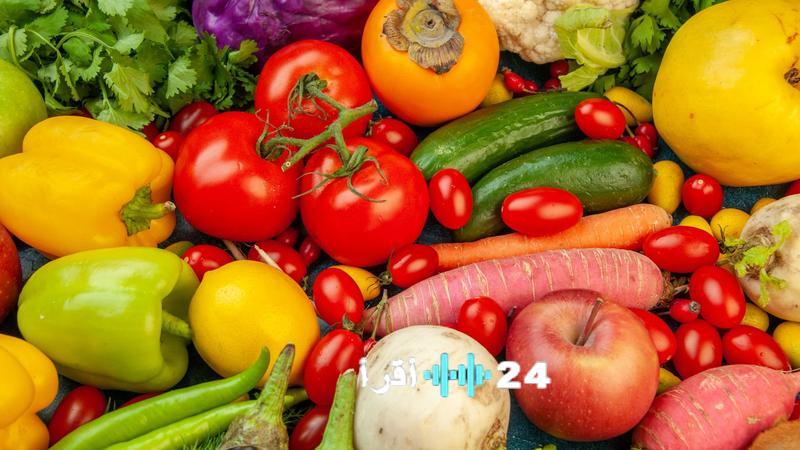 ورود 2240 طناً من الخضار إلى السوق المركزي اليوم