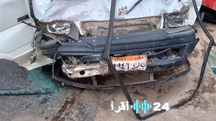 «لحظة عبور تحولت إلى فاجعة» حادث مروع يودي بحياة زوجين مسنين دهسًا في القليوبية