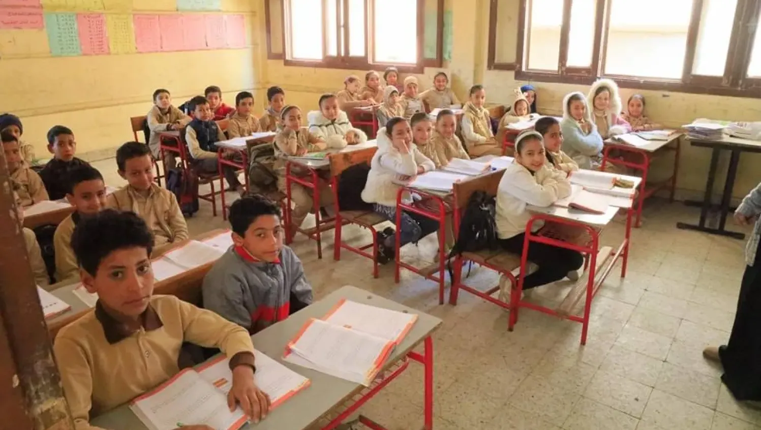 جدول امتحانات شهر مارس للصفوف الابتدائية الرابع والخامس والسادس لعام 2026 في محافظة أسوان