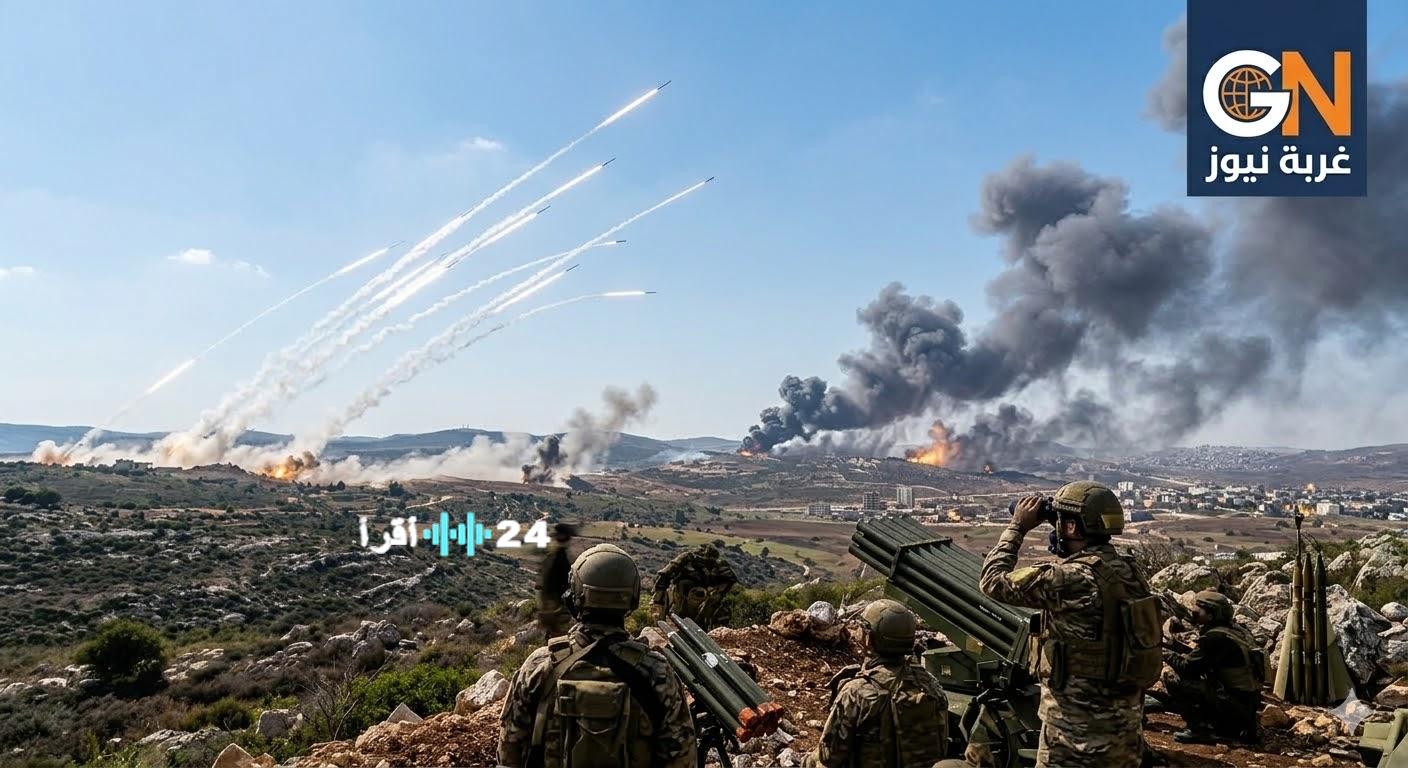 «حزب الله يعلن عن عملية العصف المأكول: 100 صاروخ تستهدف مواقع الاحتلال الإسرائيلي»