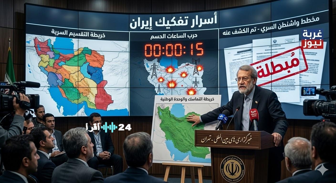 «كشف النقاب عن خيوط التآمر: لاريجاني يتحدث عن “حرب الساعات” والمخطط السري لواشنطن لتفكيك إيران»