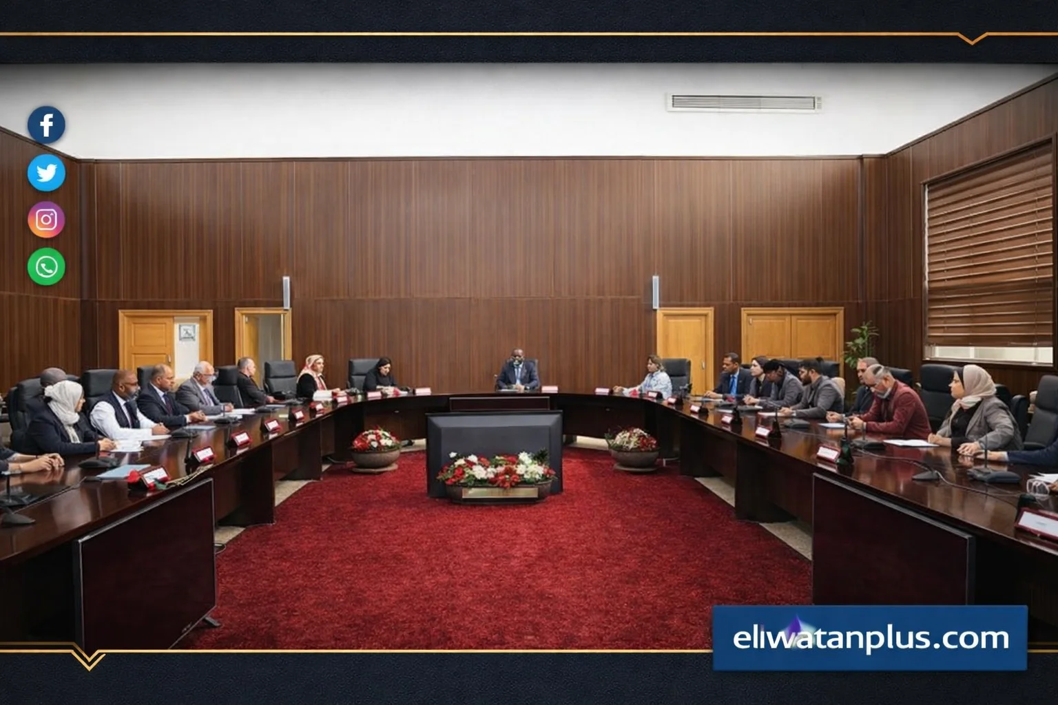 محافظ البحر الأحمر يناقش مع نائبة وزيرة التضامن دعم الأسر الأولى بالرعاية وتعزيز الحماية الاجتماعية