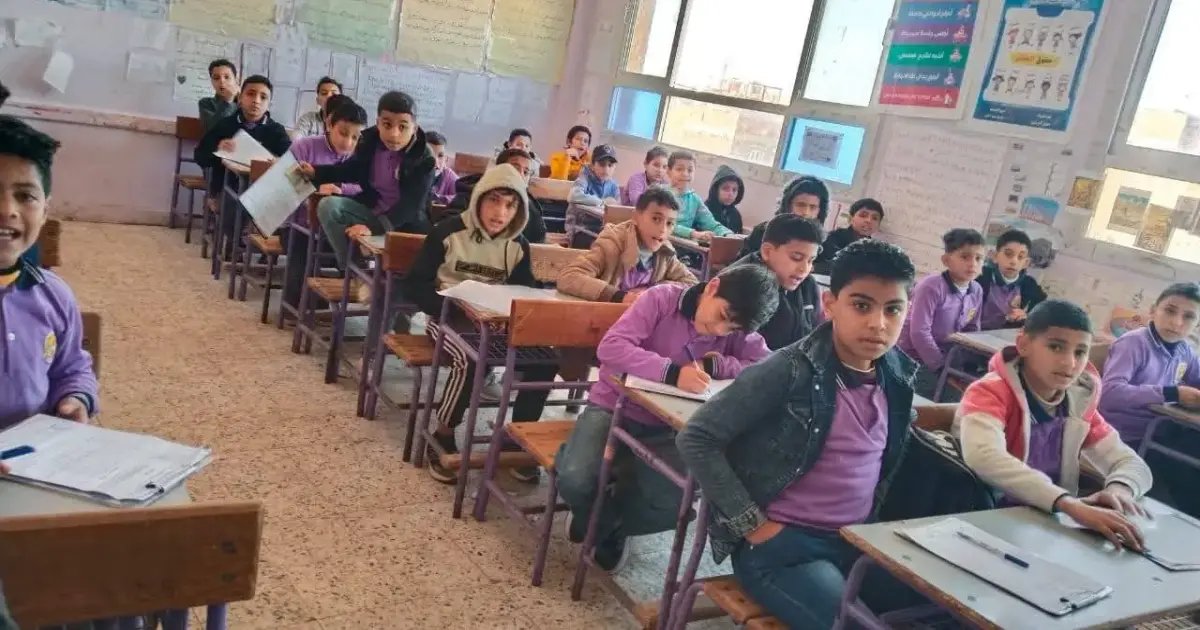 جدول امتحانات الصفين الأول والثاني الإعدادي بمحافظة دمياط لشهر مارس 2026