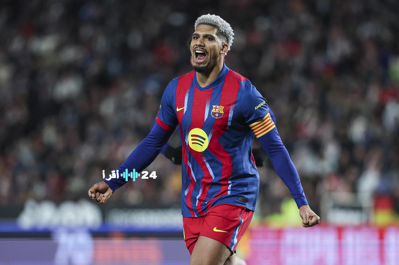 أراوخو يؤكد أن طموحاتي مع برشلونة لا تنتهي وأغلى مباراة في مسيرتي الكروية