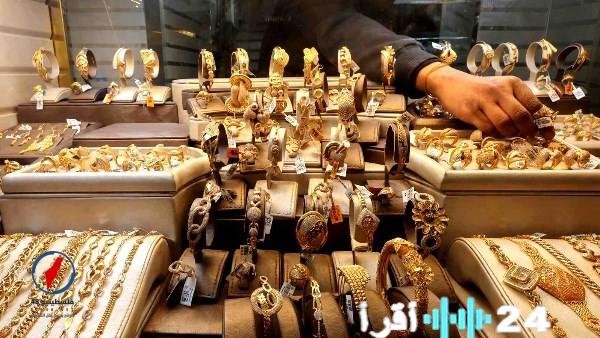 أسعار الذهب تتوازن وتستقر في سوق الصاغة الفلسطينية بعد ساعتين من التداول المكثف