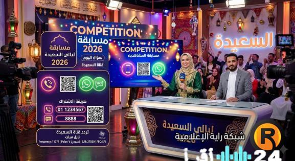 احدث طرق الاشتراك في مسابقة ليالي السعيدة 2026 وسؤال الجمهور اليوم وتردد قناة السعيدة على النايل سات