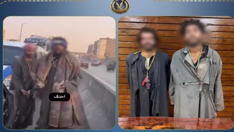 الداخلية تكشف تفاصيل واقعة استجداء المارة وإلقاء الحجارة على السيارات