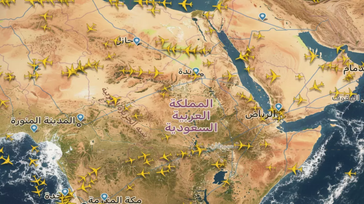 انهيارات رحلات الطيران في الشرق الأوسط تجبر شركات الطيران على التحول إلى السعودية كملاذ آمن