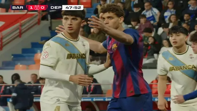 برشلونة يحقق انتصارا قاتلا على ديبورتيفو لاكورونيا في كأس إسبانيا للشباب