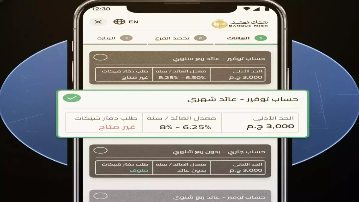 بنك مصر يفتح أبواب الثروة عبر استثمار بسيط يبدأ من 2500 جنيه فقط