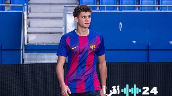 حمزة عبد الكريم يسجل أول أهدافه مع فريق برشلونة أمام هويسكا في مباراة مهمة