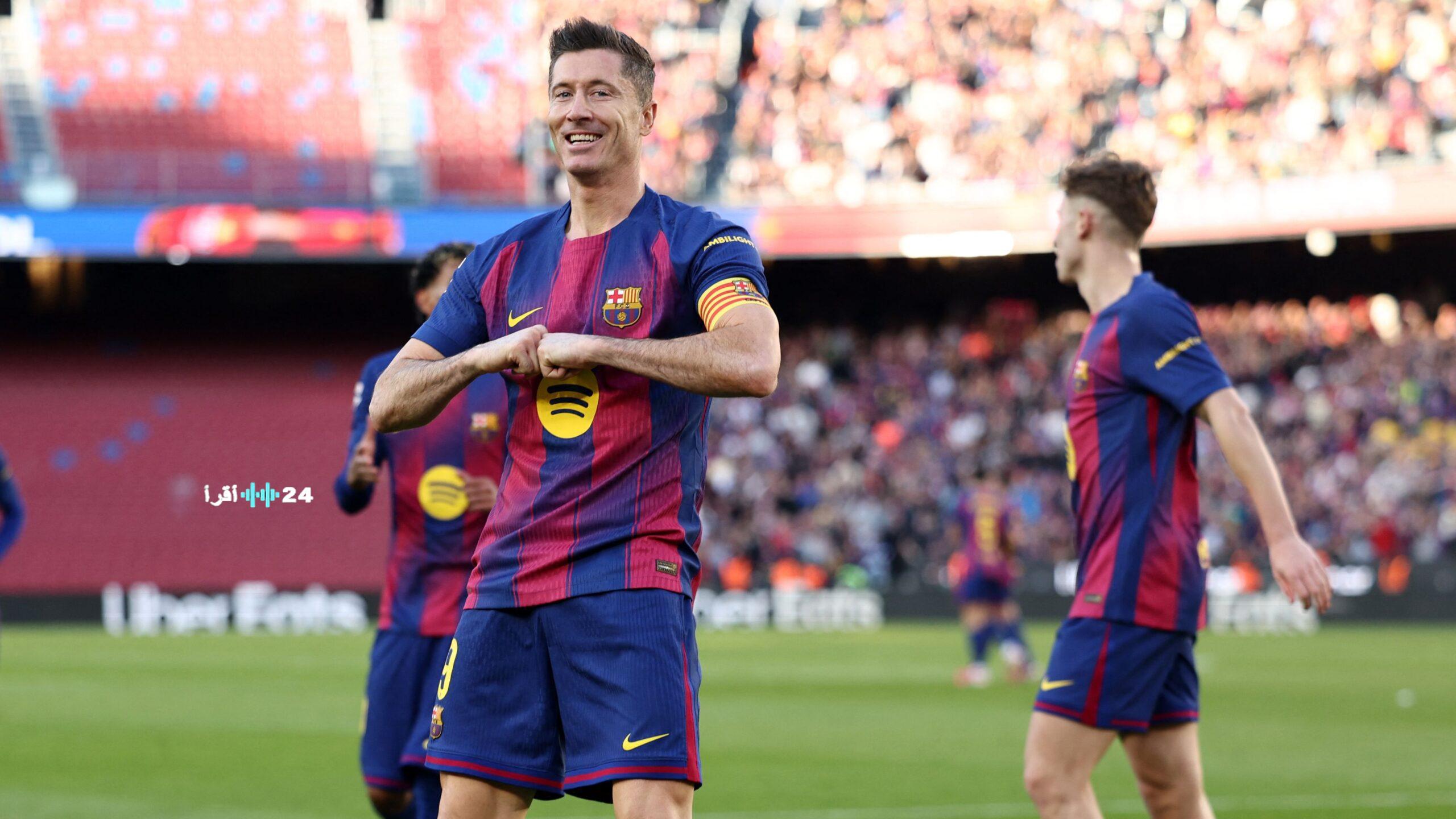 خطة لابورتا المثيرة تضع ليفاندوفسكي ضد جوليان ألفاريز في مواجهة مهاجم العجوز