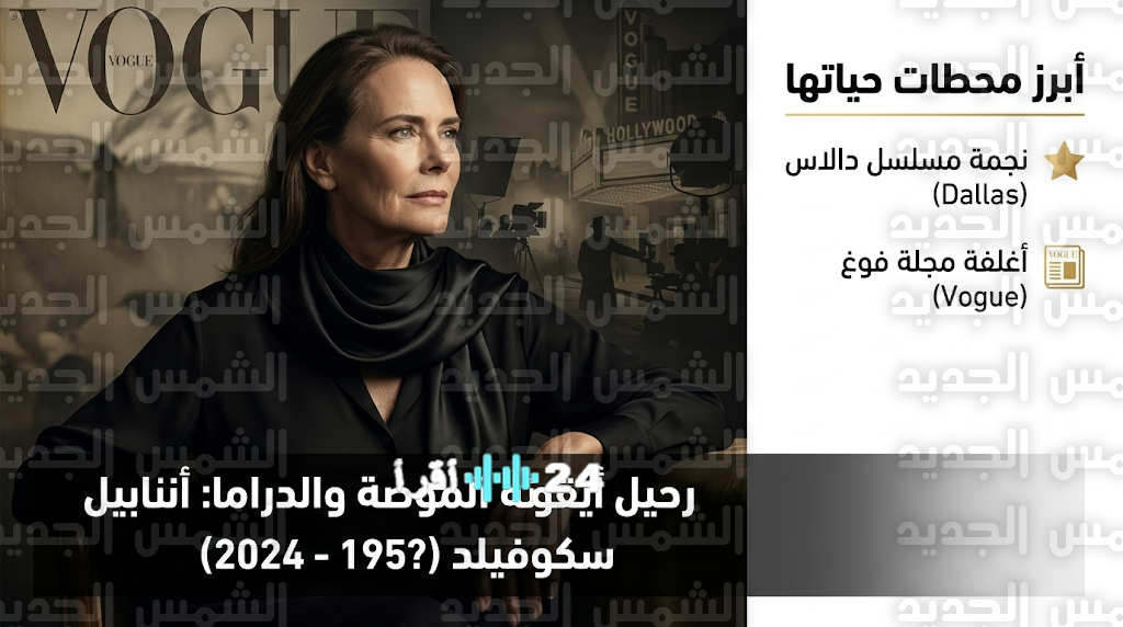 رحيل أنابيل سكوفيلد وتفاصيل اللحظات الأخيرة لنجمة مسلسل دالاس الشهير