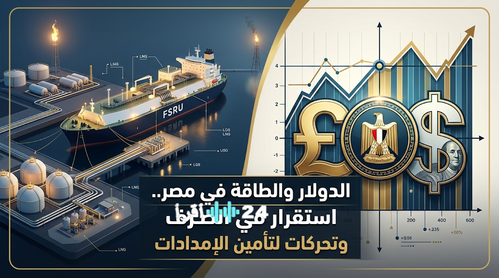 «رهانات القاهرة» الأحد 1 مارس 2026: الاقتصاد المصري يرقب سعر الدولار ويتجه نحو بدائل حاسمة للطاقة لمواجهة مخاطر توقف الغاز