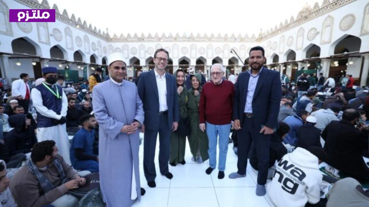 سفراء إسبانيا وإندونيسيا يشاركون في إفطار بيت الزكاة والصدقات بالجامع الأزهر