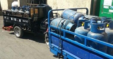 سقوط تاجر السوق السوداء واعتقاله بتهمة حيازة 38 أسطوانة غاز مهربة في شربين