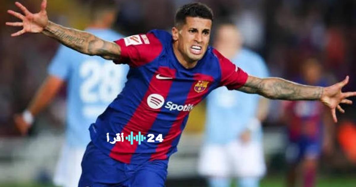 كانسيلو يثير الجدل بتلميح غامض حول مستقبله مع برشلونة