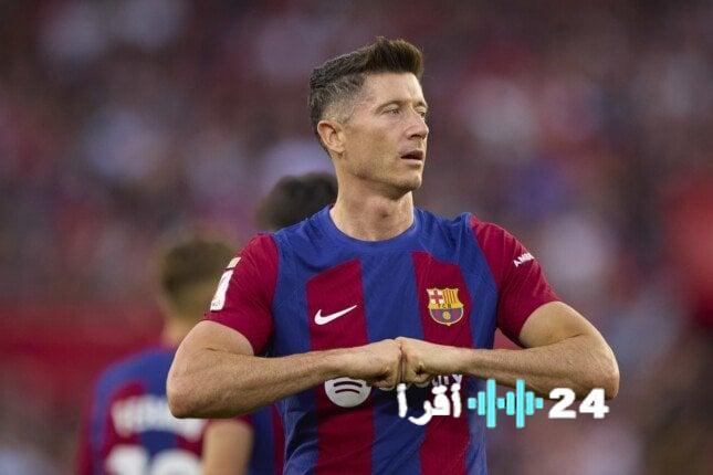 ليفاندوفسكي يكشف خلال ثلاثة أشهر عن موقفه من البقاء أو الرحيل عن برشلونة