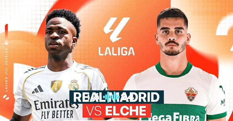 مباراة ريال مدريد ضد إلتشي في 15 مارس الساعة 3 صباحا تعزز موقعة القمة أمام برشلونة