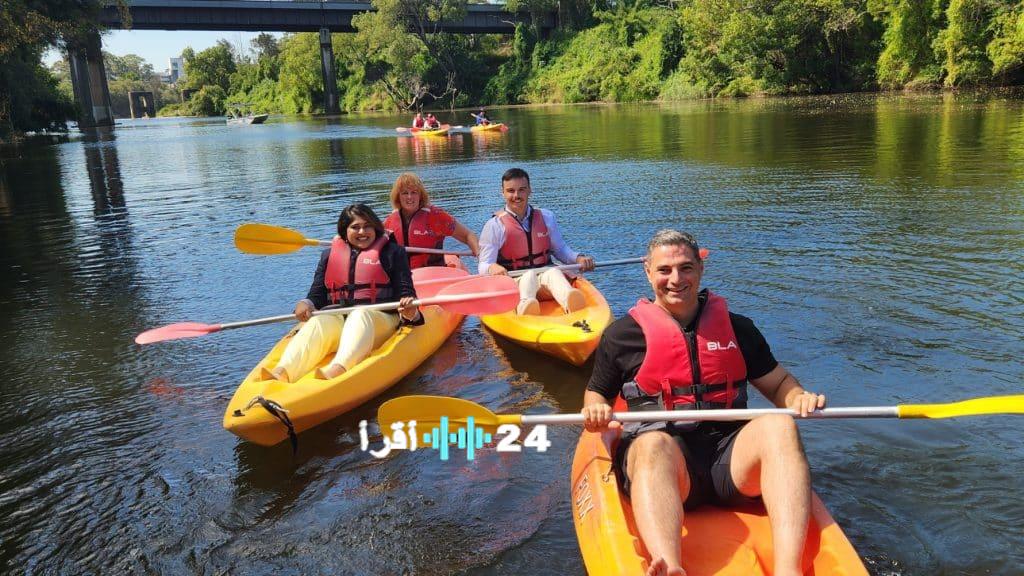 منصة إطلاق الكاياك الحائزة على جوائز تقدم تجربة فريدة في ليفربول