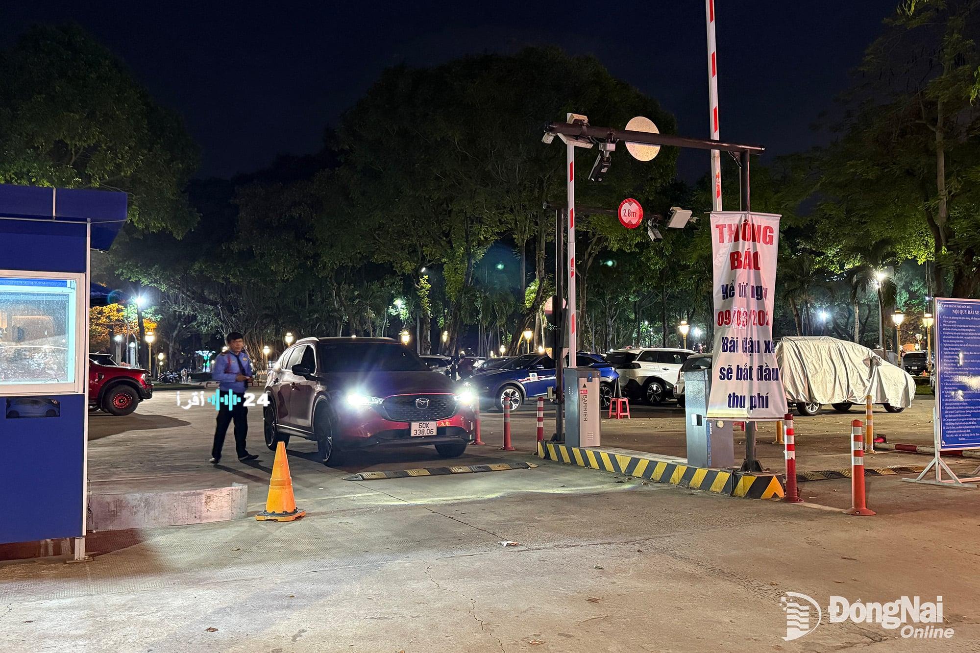 منطقة تران بين تبدأ رسميا فرض رسوم على مواقف السيارات العامة لتسهيل إدارة المرور